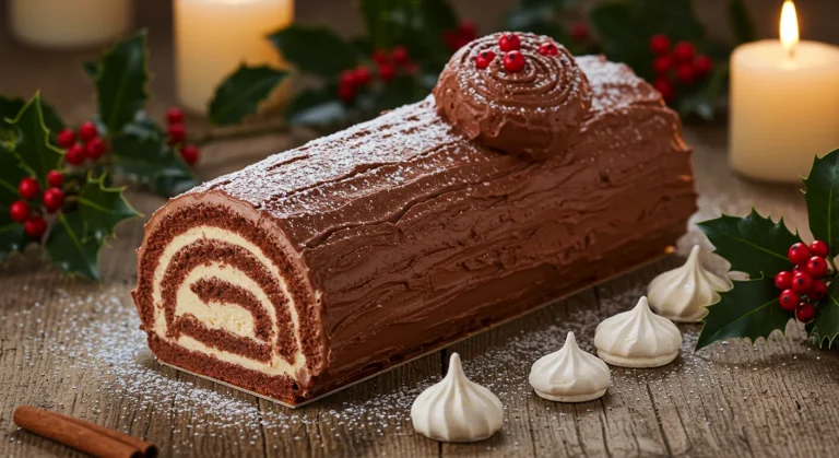 22 Stunning Yule Log Cakes That Wow Every Guest