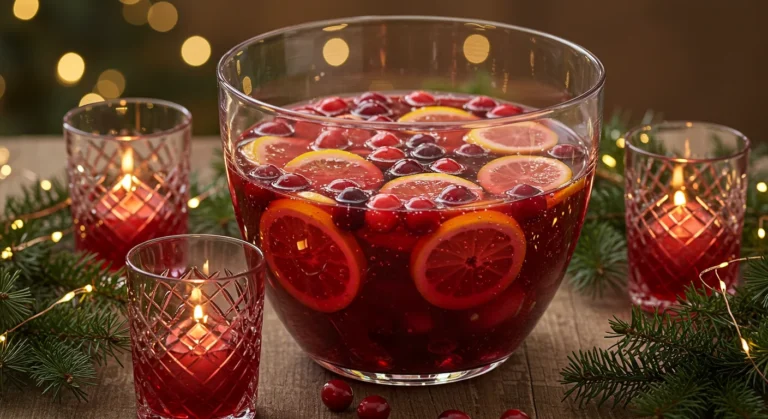 23 Colorful Holiday Punch Recipes That Light Up the Party