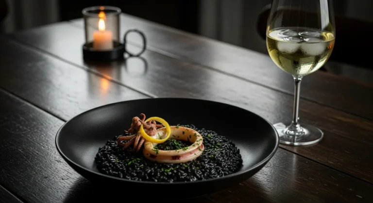 How to Cook Risotto Nero with Squid Ink at Home