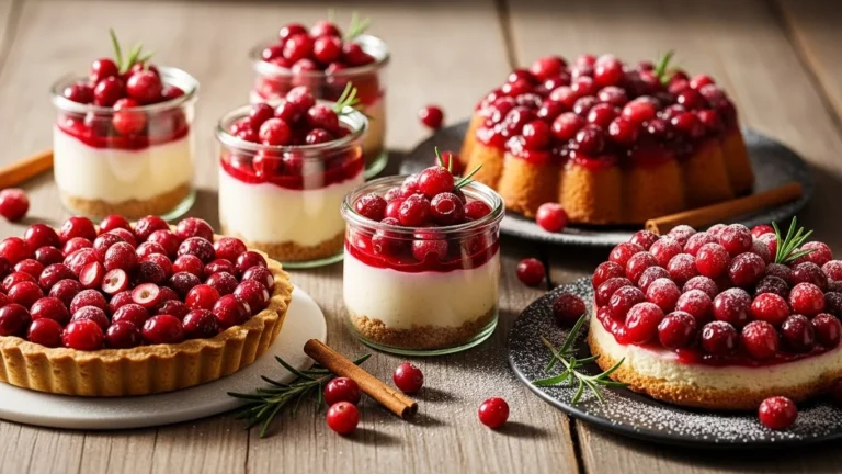 26 Sweet-Tart Cranberry Desserts That Impress Instantly