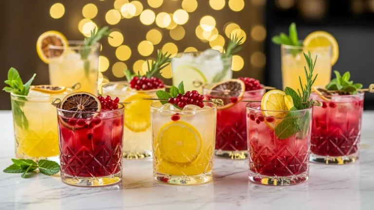 24 Refreshing New Year Mocktails That Kids & Adults Love