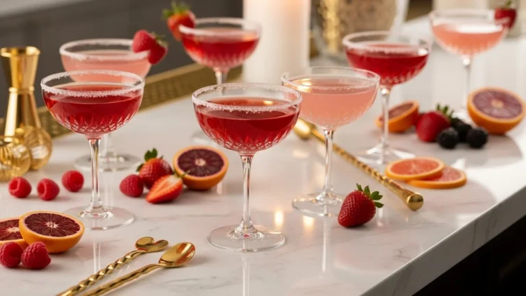27 Romantic Valentine’s Cocktails That Set the Mood
